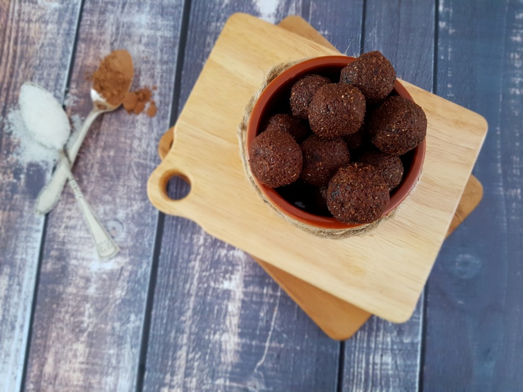 Raw Vegan Paleo Lamington Truffles