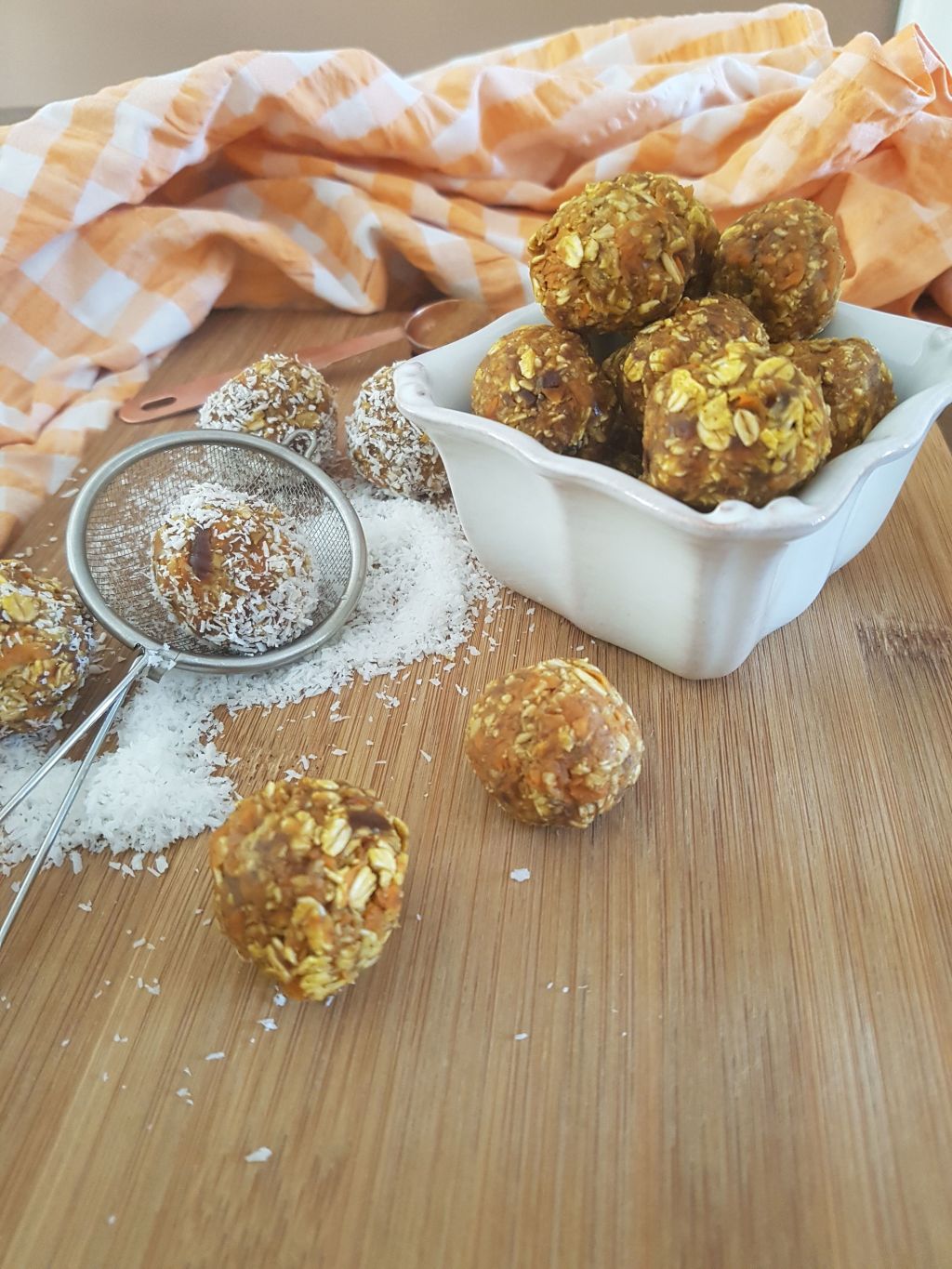 Carrot Cake Bliss Balls