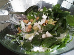 Healthy, delicious summer salad