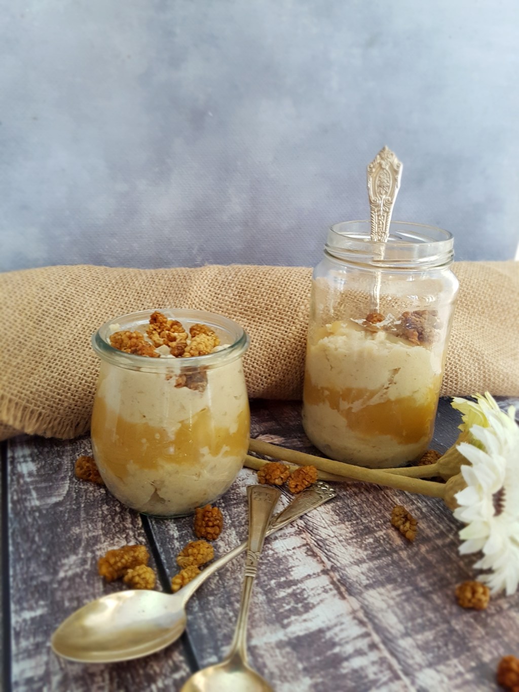 Vegan Lowcarb Cauliflower Pudding