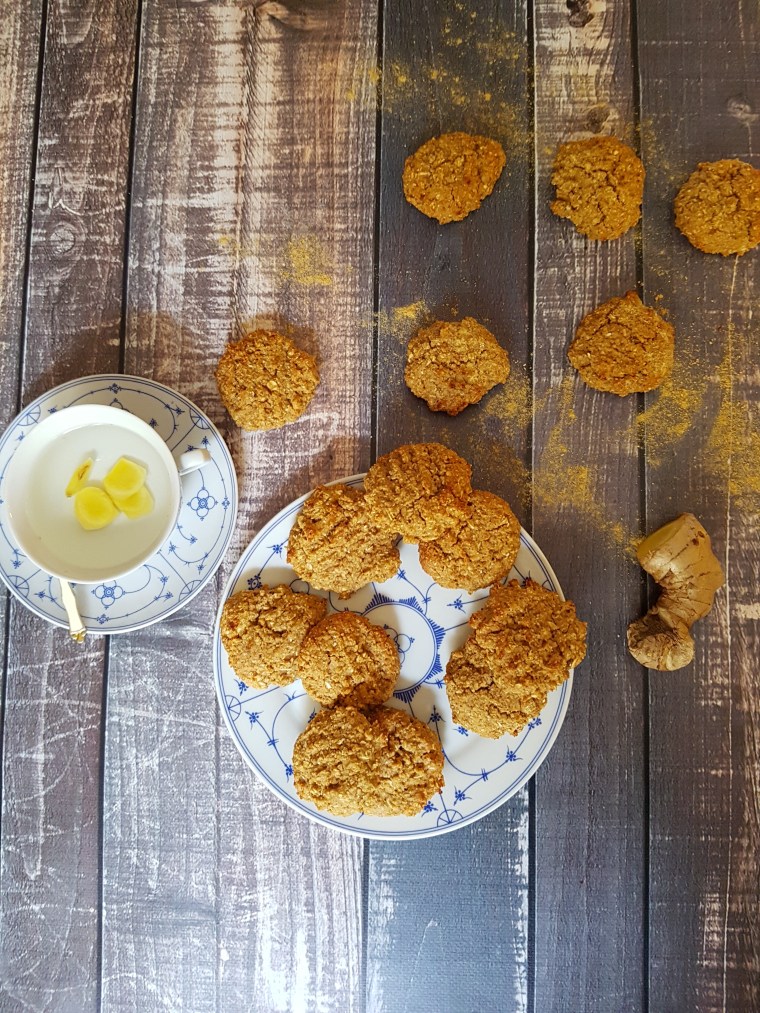 Vegan Ginger Snap Biscuits