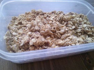 Delicious Homemade Date and Sesame Granola