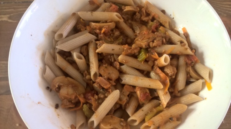 Vegan Lentil Bolognese