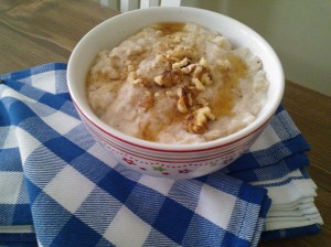 Maple Walnut Porridge