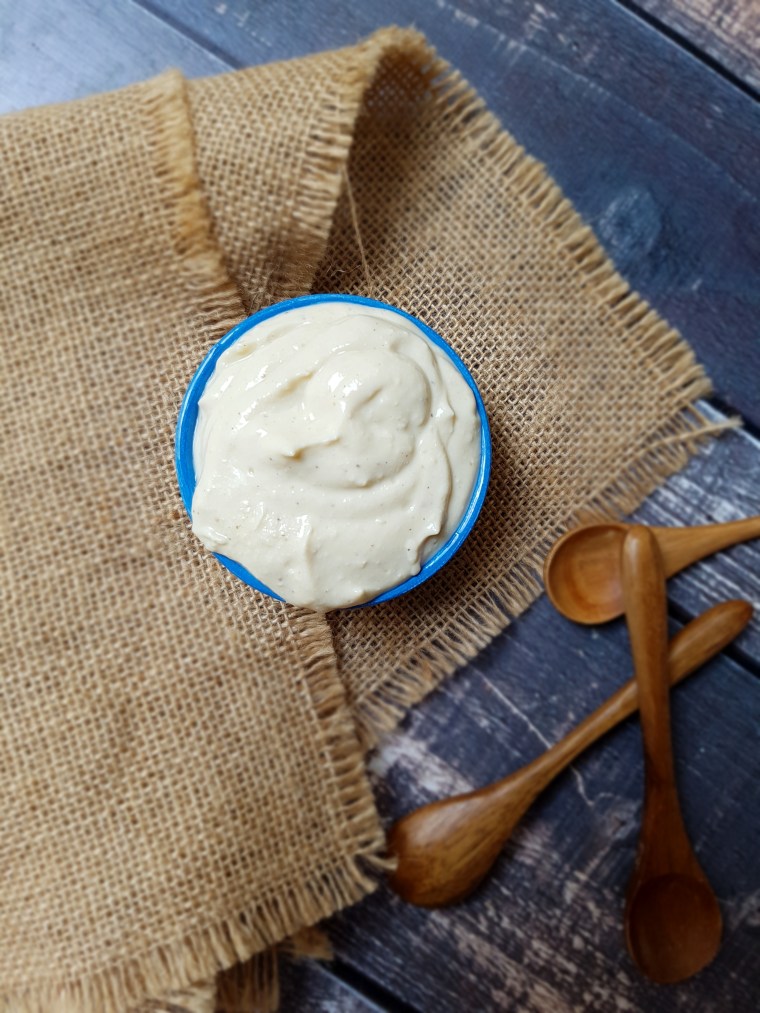 Tofu-based mayonnaise